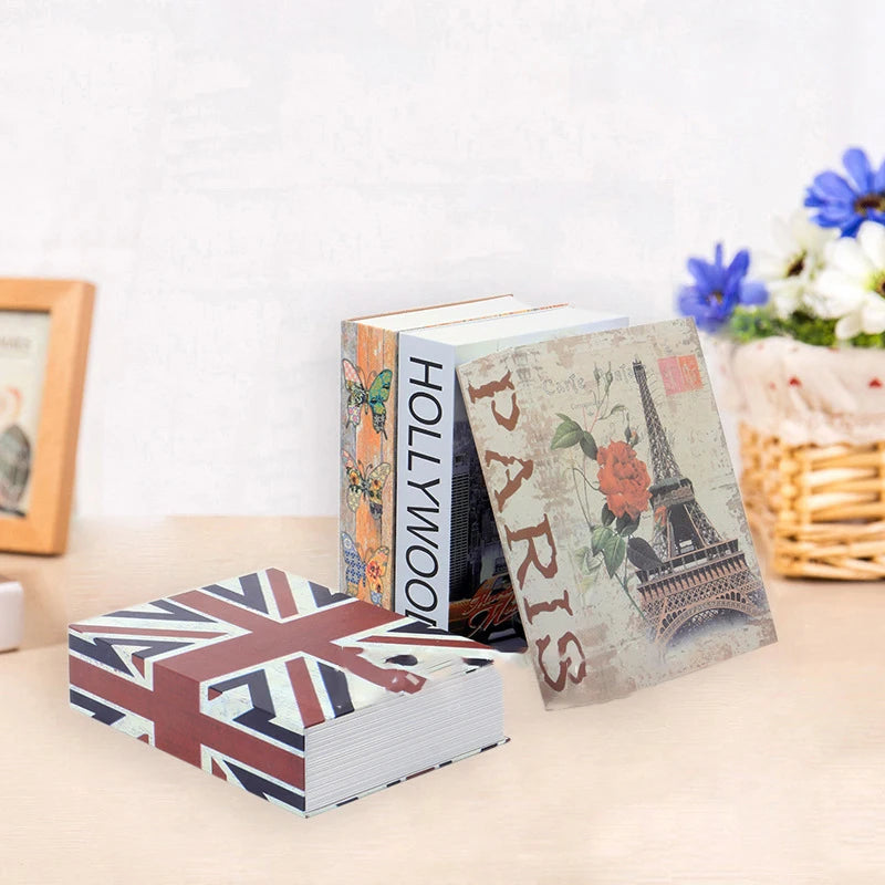 Book Safe with Combination Lock – Secret Hidden Dictionary Safe Box for Cash, Jewelry & Valuables