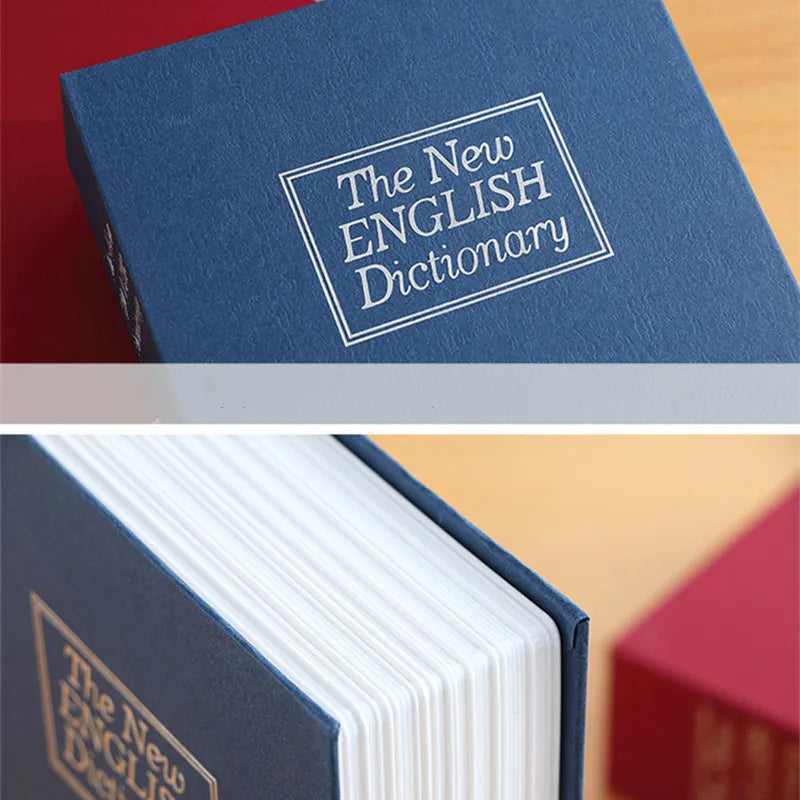 Book Safe with Combination Lock – Secret Hidden Dictionary Safe Box for Cash, Jewelry & Valuables