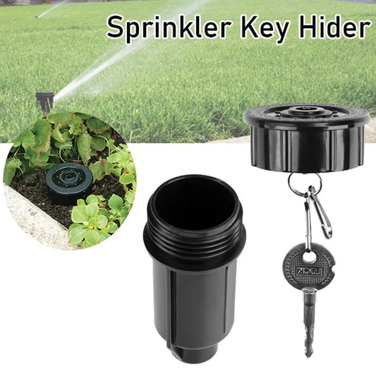 Hidden Sprinkler Key Safe – Outdoor Garden Secret Storage Box