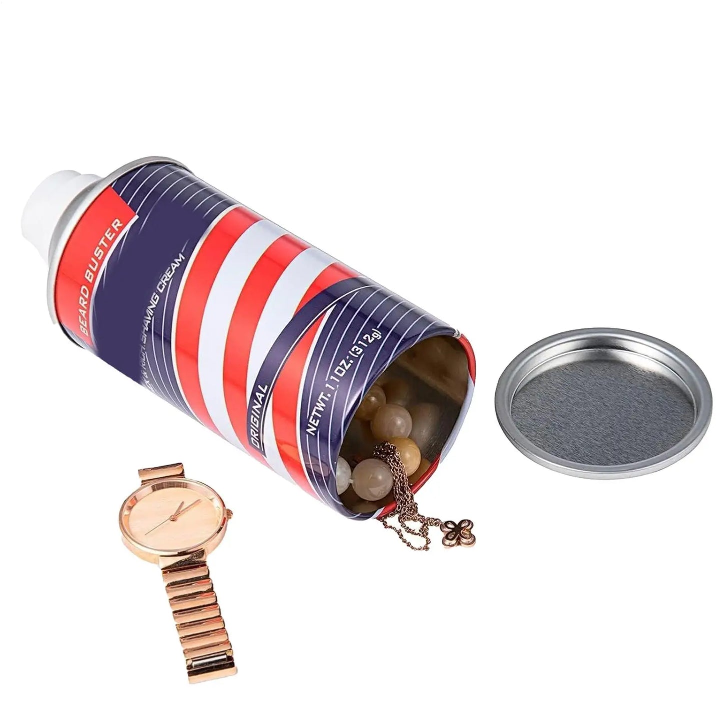 Portable Diversion Safe – Hidden Can Secret Storage for Cash, Keys & Jewelry (Travel & Home Security)