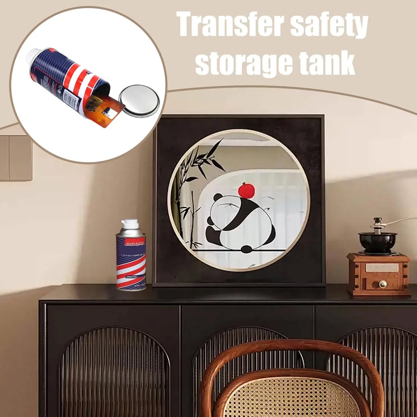 Portable Diversion Safe – Hidden Can Secret Storage for Cash, Keys & Jewelry (Travel & Home Security)
