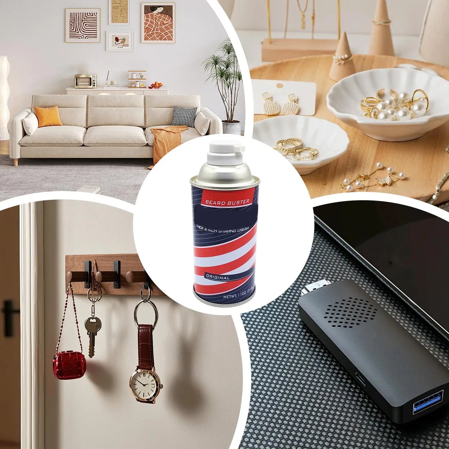 Portable Diversion Safe – Hidden Can Secret Storage for Cash, Keys & Jewelry (Travel & Home Security)